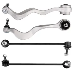 13371865 2bewonderfulparts 4x Control Arm Ball Joint Stabilizer Sway Bar End Link For 2008-2010 Bmw 528i