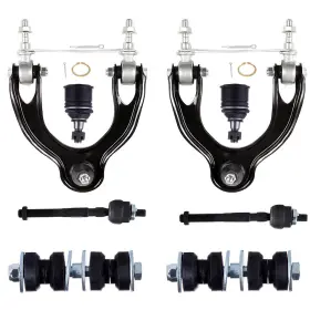 2bewonderfulparts 13811940 8x Front Control Arms Tie Rod Ends Sway Bars K9802 For 1994-1997 Acura Integra