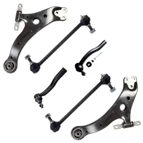 13886158 2bewonderfulparts 6x Lower Control Arm Sway Bar Outer Tie Rod Kit For 2002-2003 Lexus Es300 K90344