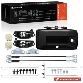 84222820 A-premium Metal Tailgate Hardware Rebuild Kit With Cable And Rods For Chevy Colorado