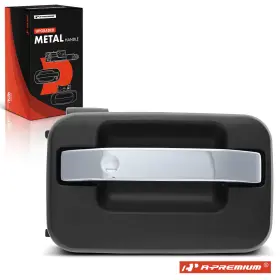 9l3z1522404aa-hchmt A-premium Upgraded Metal Exterior Door Handle With Chrome Lever For Ford F-150
