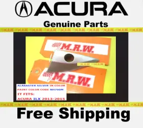 Tx4zg-13-14-15-2013 Acura Door Handle Key Lock Cover Cap Hole Driver Frt Silver Nh700m Oem Ilx 13-15