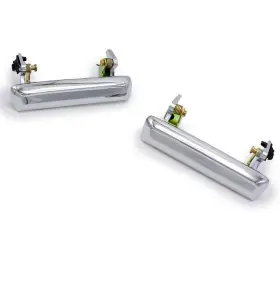 G-ts182056 Aftermarket Set Lh Rh Chrome Outer Door Handle For Nissan Datsun 620 Pickup 1973 - 1979