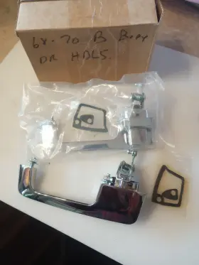 Mb2262 Aftermarket Products For Dodge Charger 1967-1970 Front Exterior Door Handle Kit