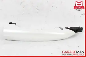178323 Alfa Romeo 17-19 Giulia Rear Left Driver Side Exterior Door Handle White Oem