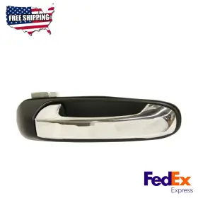 1eh601xraa-pfm All Autoparts Express Exterior Door Handle Chrome Rear Passenger Side Fits 07-09 Dodge Durango