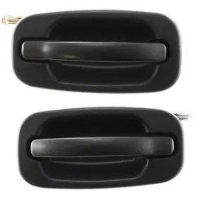 C491309 All Autoparts Express Rear Exterior Door Handles Set Fits 00-07 Chevrolet Tahoe Suburban Avalanche