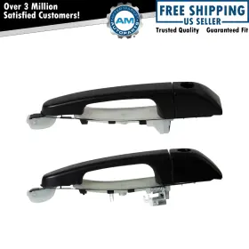 Am-1253477726 Am Autoparts Exterior Door Handle Set Fits 2006-2014 Kia Sedona