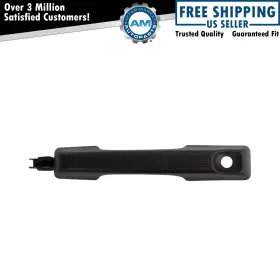 Am-2643600684 Am Autoparts Front Left Exterior Door Handle Black Driver Side Fits 21-24 Ford