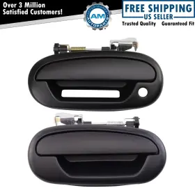 Am-3652936806 Am Autoparts Left And Right Exterior Door Handle Set Fits 1997-2003 Ford F-150
