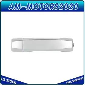 Am12840501m Am-motors2020 Rear Exterior Door Handle For Nissan 2004-2018 Titan 2016-2018 Xd