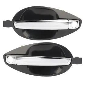 Am83111901s Am-motors2020 For 03-08 Hyundai Tiburon Exterior Outer Door Handle Catch Front Left Right 2x