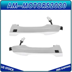 Am84684301m Am-motors2020 2x Front Left Right Exterior Door Handle For 2021-2017 Kia Sportage With Key Hole