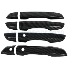 Amm127193sx01 Am-motorsparts For 2016-2019 Honda Civic 10th Sedan Left Right Door Handle Cover Carbon Fiber