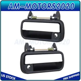 Am802273m2020 Amortors Outside Front Rh And Lh Set/2 Door Handles For 89-95 Toyota Pickup 4 Runner Chrome