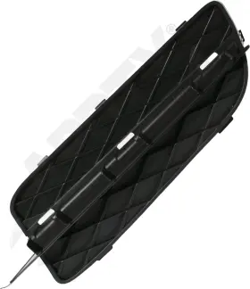 168163 Apdty Front Driver Side Lower Bumper Grille Textured Black