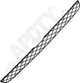 168324 Apdty Front Center Upper Bumper Grille Textured Black