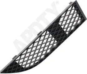 168351 Apdty Front Passenger Side Outer Bumper Grille Textured Black