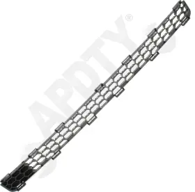 169713 Apdty Front Upper Bumper Grille Textured Black