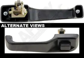 88772 Apdty Exterior Door Handle Textured Black W/o Key Hole