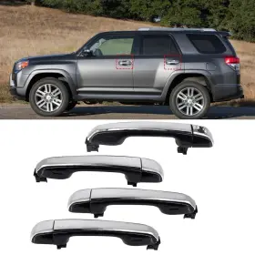 Apeser 705690722163 Compatible With 2010-2020 Toyota 4runner Door Handle Front Rear Left Driver &