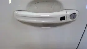 129-50499al Audi Driver Door Handle Exterior Assembly Front White Fits 07-15 Q7 106812