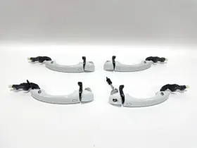 4h0-837-205 Audi 12-18 A7 C7 Front Rear Right Rh Left Lh Side Exterior Door Handle Set Oem
