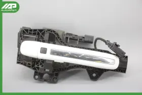4l1837886e Audi 07-15 Q7 4l Front Right Passenger Keyless Entry Door Handle White Oem