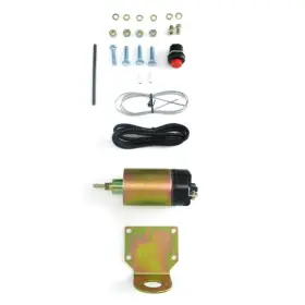 Auto-loc Autsl100 Auto-loc 108 Lbs Shaved Door Solenoid Kit With Hardware And Wiring