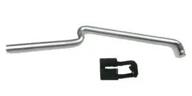 W-074 Auto Metal Direct Door Lock Rod With Clip For 1970-1981 Chevy Camaro