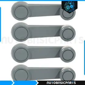 10007522 Autobasicparts For Ford Focus 2008-2011 Window Crank Handle Front Rear Left Right Side 4 Pcs
