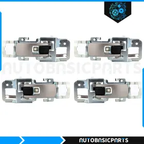 10024017 Autobasicparts For 2005-2009 Chevy Equinox Left Right Side Beige 4 Pcs Interior Door Handle
