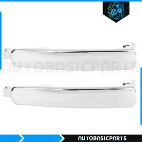 10099467 Autobasicparts For 2003-2008 Infiniti Fx45 2 Pcs Rear Left Right Side Exterior Door Handle