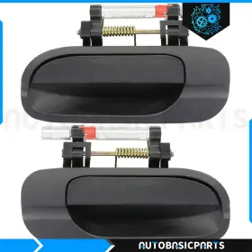 10145207 Autobasicparts #10145207 For 2000-2006 Nissan Sentra 2 Pcs Rear Left Right Side Exterior Door Handle