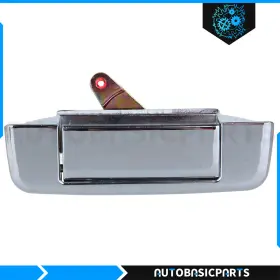 10148861 Autobasicparts For Toyota Pickup 1989-1995 Silver Rear Tailgate Side Exterior Door Handle