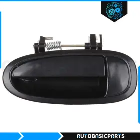 10148889 Autobasicparts For Toyota Avalon 1995-1999 3.0l Black Rear Left Side Exterior Door Handle