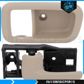 10407822 Autobasicparts For 2000-2006 Toyota Tundra Rear Left Side 2 Pcs Interior Door Handles