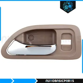 10448183 Autobasicparts For 1994-1997 Honda Accord Beige Rear Left Side Interior Door Handles