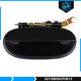 10448184 Autobasicparts For Hyundai Accent 1995-1997 Black Rear Left Side Exterior Door Handles