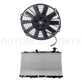 12816969 Autobasicparts For 2007-2011 Toyota Camry 2005-2013 Avalon 3.5l Cooling Fan And Radiator Kit