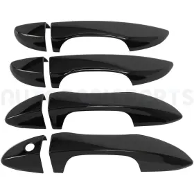 12972756 Autobasicparts For 2014-19 Toyata Corolla Exterior Door Handle Black Front Rear Side