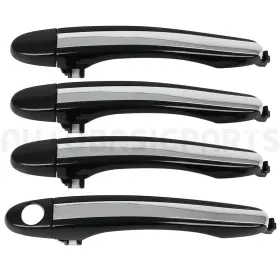 12972849 Autobasicparts 4 Pcs Front Rear Left Right Exterior Door Handles For 2006-2011 Hyundai Azera