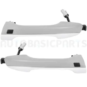12972989 Autobasicparts 2 Pcs For 2017-2021 Kia Sportage Exterior Door Handle Front Left Right Side