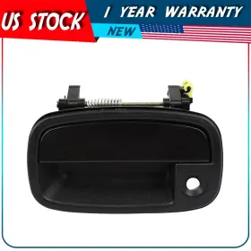 Ad128581g01 Autodayplus Front Left Driver Fits 1995-2002 Kia Sportage Black Plastic Exterior Door Handle