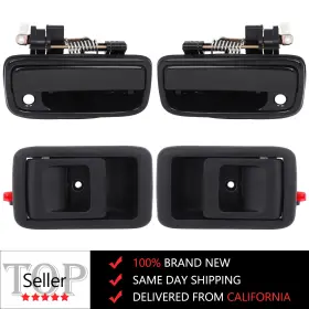 Adp83095901s Autodayplus 2 Inside Outside Front Driver Passenger For Toyota Tacoma 95-04 Door Handles