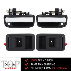 Adp83096701s Autodayplus 2 Inside And Outside Front Driver Passenger For Toyota Tacoma 95-04 Door Handles