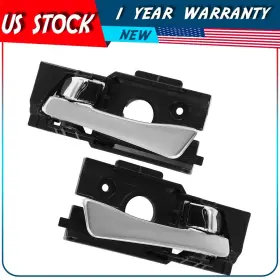 Au847937s Autodayplus 2pcs For 2012-2017 Hyundai Accent 1.6l Interior Front Left Right Door Handle
