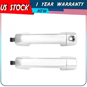 Au847942s Autodayplus Door Handle 2pcs Front Rear Left Right For 2008-16 Toyota Sequoia 2007-19 Tundra