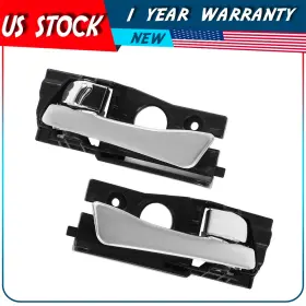 Au847944s Autodayplus 2pcs For 2012-2017 Hyundai Accent 1.6l Interior Rear Left Right Door Handle