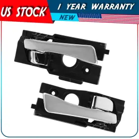 Autodayplus Au847946s For 2012-2017 Hyundai Accent 1.6l Interior 2pcs Front Rear Right Door Handle